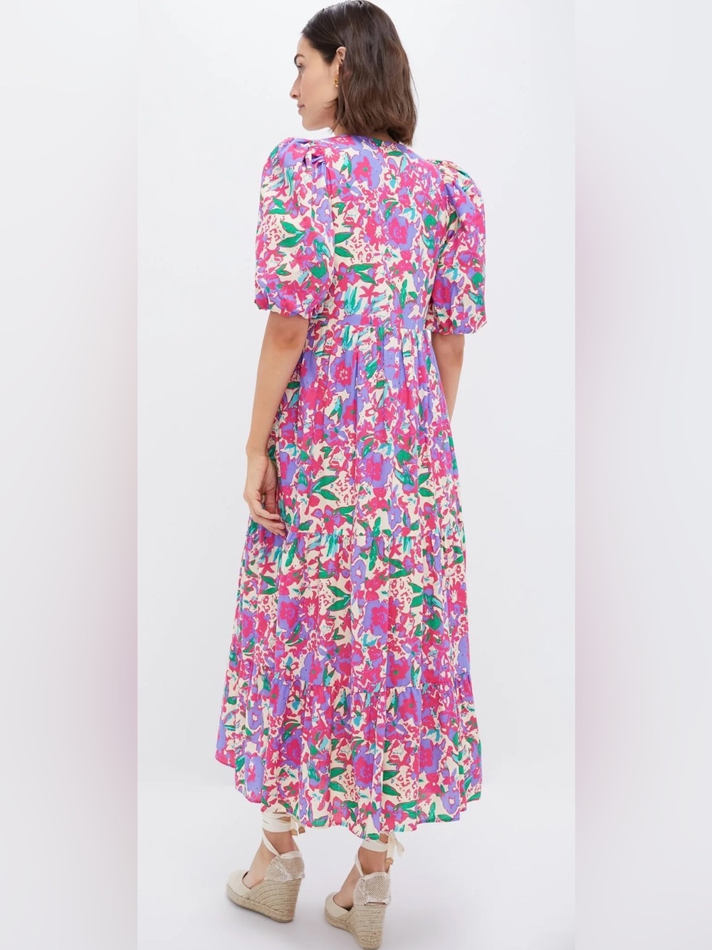 HYACINTH HOUSE
Magenta Multi Floral Cisco Maxi Dress - Picture 2 of 7